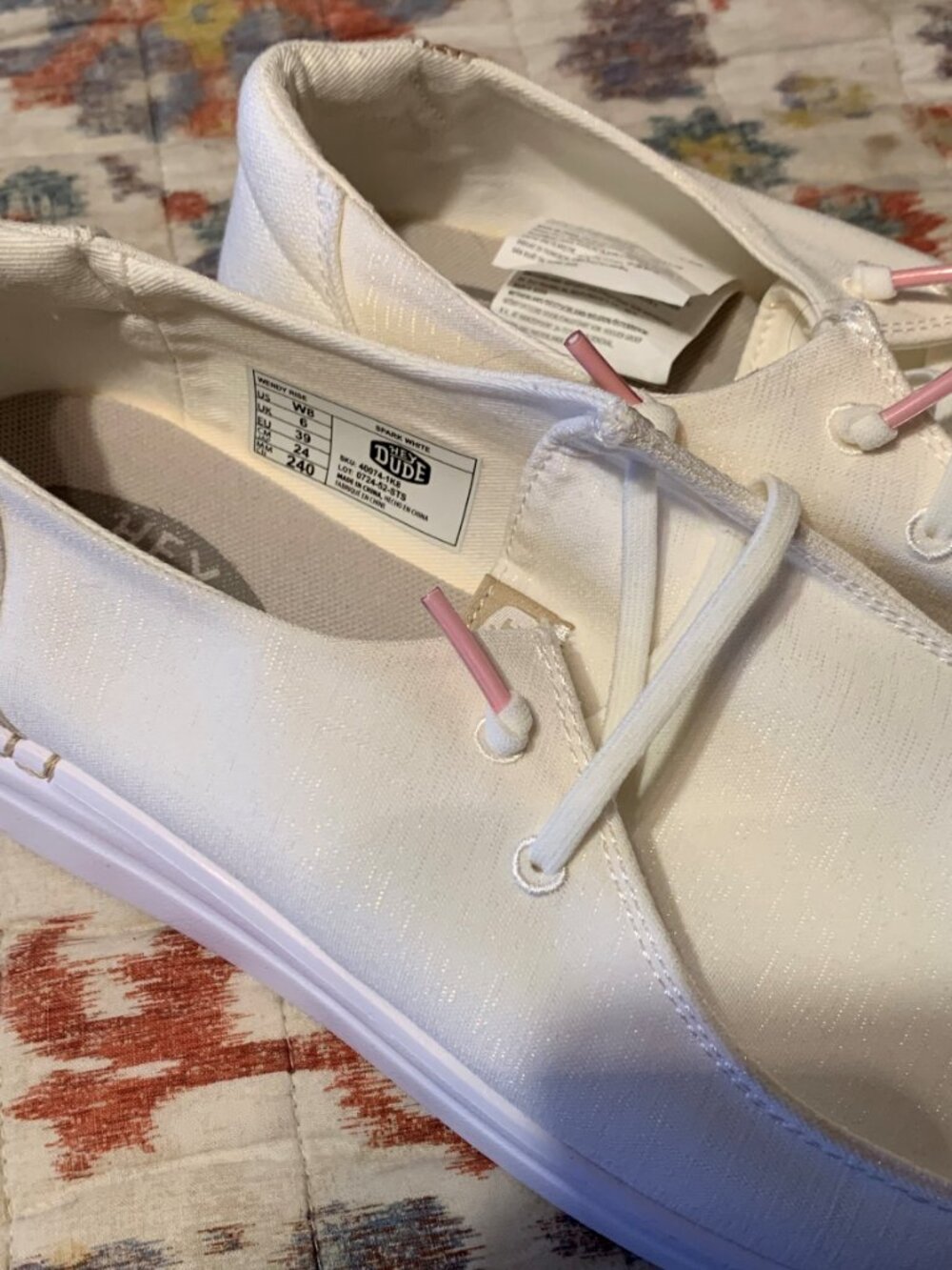 Hey Dude Women's Wendy Rise Loafers Size 8 - Picture 2 of 5